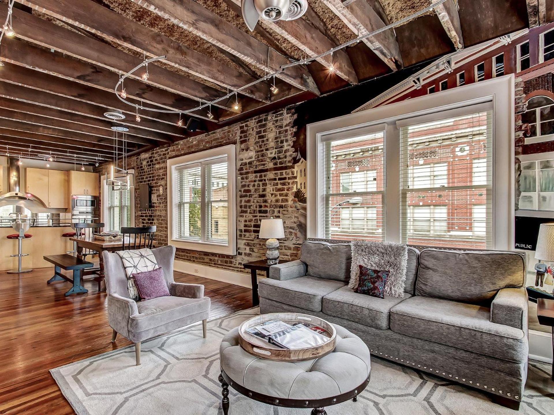Апартаменти Broughton Corner Loft Саванна Екстер'єр фото