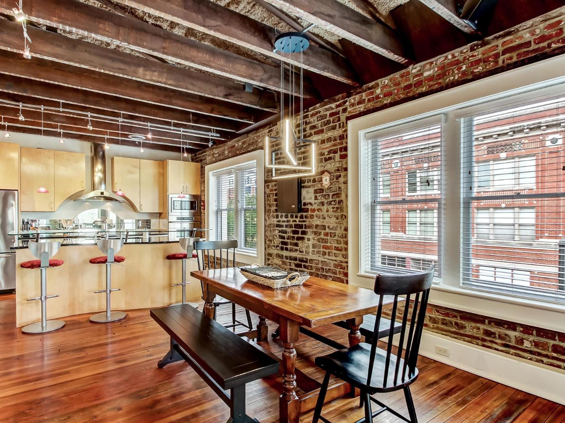 Апартаменти Broughton Corner Loft Саванна Екстер'єр фото